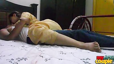 Sonia in her night dress fucked hard by sunny